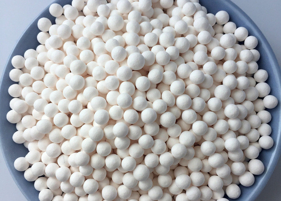 Perline di alta allumina di alluminio bianco e dessicante ad ossido di alluminio