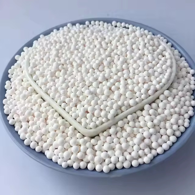 Sfere di allumina attivate in silice Dessicante Catalizzatore per il trattamento del fluoro Assorbente acqua