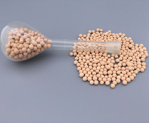 Contenuto di umidità ≤1,0% Setaccio molecolare adsorbente con resistenza alla compressione 100N e stabilità termica fino a 400°C per l'essiccazione dei gas
